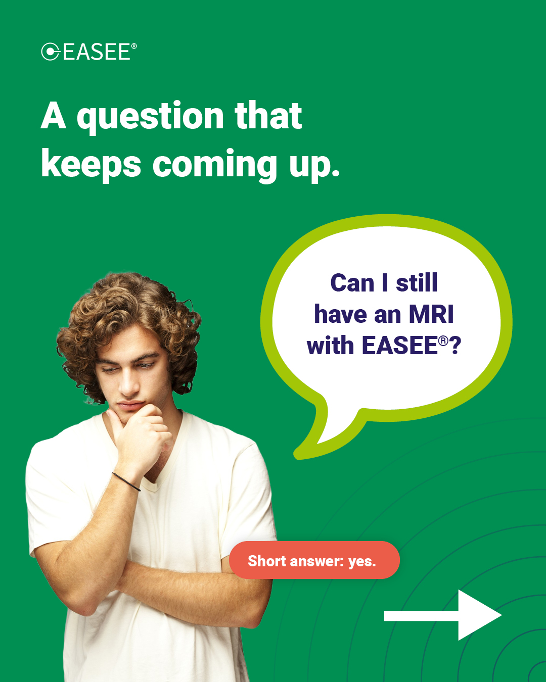 "Can I still have an MRI with EASEE®?" This one comes up a lot, so here is the clear answer 🧠 Yes, provided the guideli...